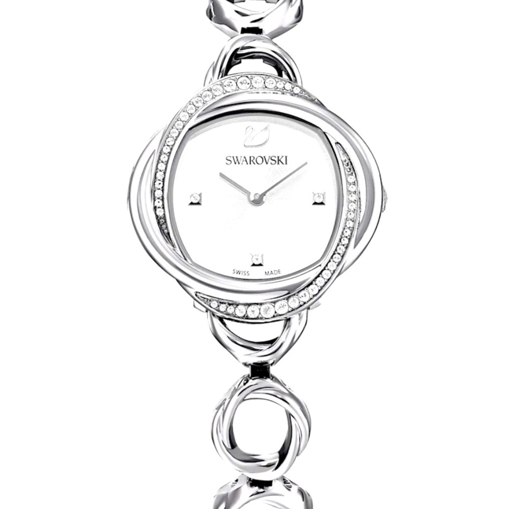 Swarovski Crystal Flower Watch